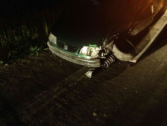 Jedna osoba ranna w wypadku pod Morzeszczynem