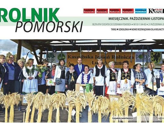Jesienne podsumowania w nowym numerze Rolnika Pomorskiego