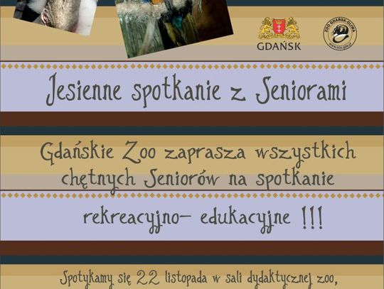 Jesienne spotkanie z Seniorami w gdańskim zoo