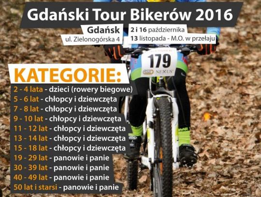 Jesienne zawody rowerowe dla rodzin