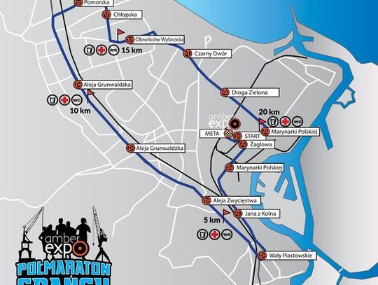 Jutro rusz półmaraton - utrudnienia na drogach