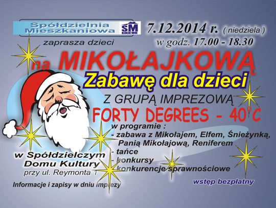 Już dziś Mikołajki - sprawdź gdzie się bawić! 