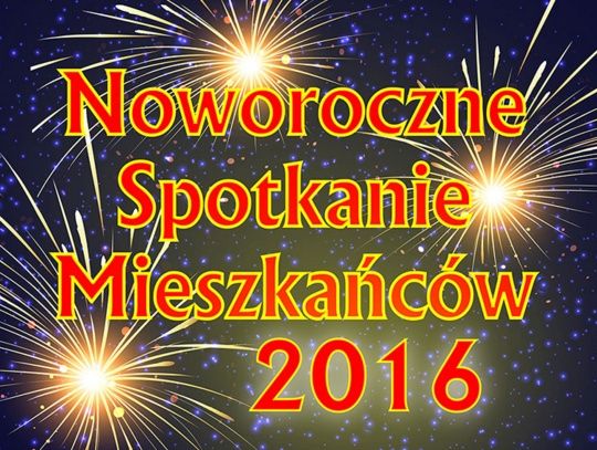 Już dziś! Noworoczne spotkanie mieszkańców Starogardu Gd.!