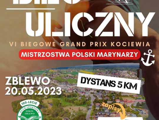 Już jutro w Zblewie bieg z okazji 100-lecia KS Sokół Zblewo!