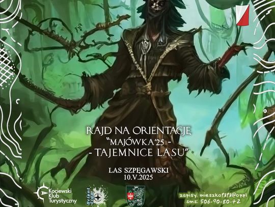 Już w najbliższy weekend Rajd na Orientację Majówka'25 - TAJEMNICE LASU
