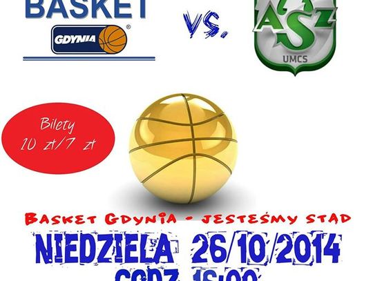 Już w niedziele Basket Gdynia z AZS Lublin