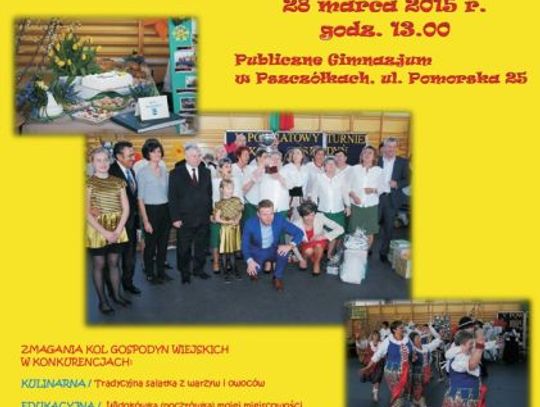 Już w sobotę – VI Powiatowy Turniej Kół Gospodyń Wiejskich