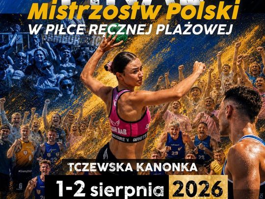 Już w ten weekend w Tczewie - FINAŁY MISTRZOSTW POLSKI W PIŁCE RĘCZNEJ PLAŻOWEJ !!
