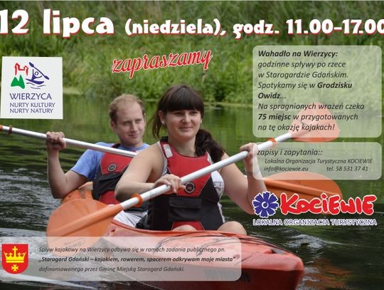 &quot;Kajakiem lub rowerem&quot; - spędź aktywnie niedzielę z LOT Kociewie