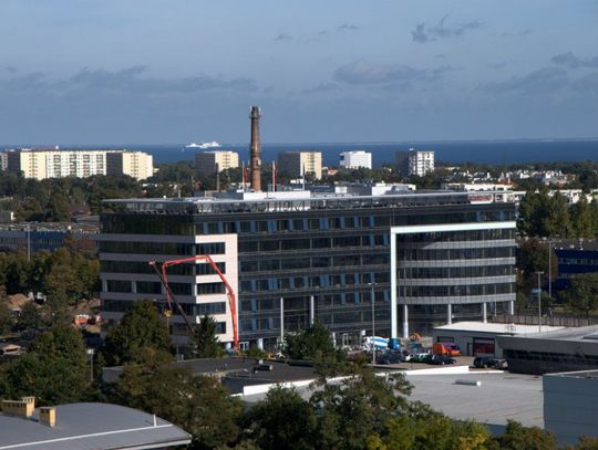 Kamień węgielny pod Olivia Point i Olivia Tower