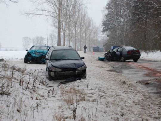 Karabmol pod Chojnicami. Pięć osób rannych