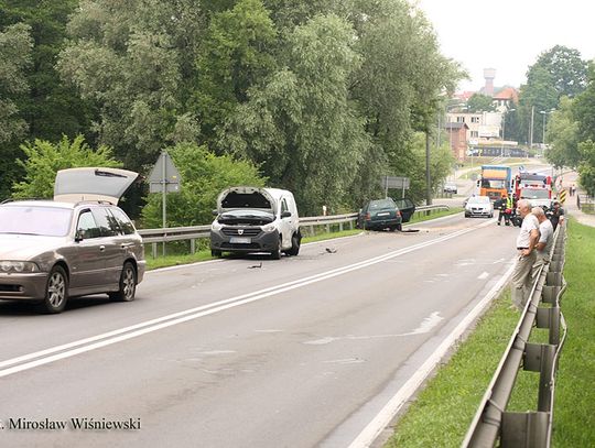 Karambol na Sportowej – są ranni