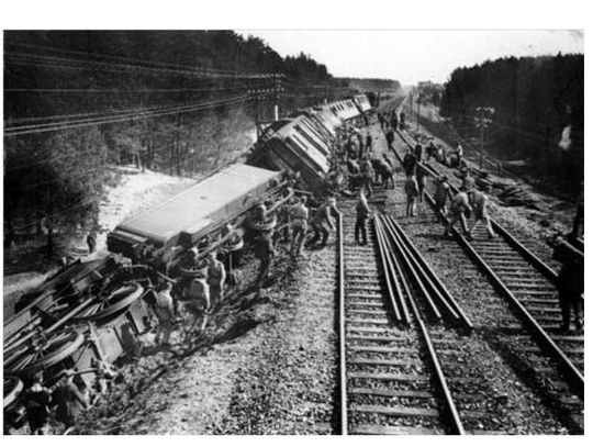Katastrofa na torach. Zapomniana katastrofa kolejowa pod Starogardem - 1925 rok 