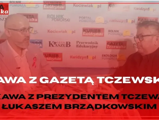 Kawa z Gazetą Tczewską z Łukaszem Brządkowskim – prezydentem Tczewa. Co rok remont jednego orlika, a w SP nr 1 – klasa piłkarska!