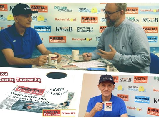 Kawa z Gazetą Tczewską z Ryszardem Różyckim. W Tczewie odradza się ruch sportowy
