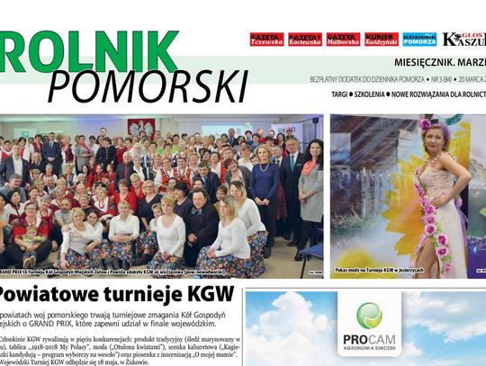 KGW walczą o finał wojewódzki. Marcowy numer Rolnika Pomorskiego z bonusem dla Czytelników internetowych  