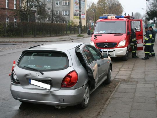 Kierowca bmw po wypadku uciekł