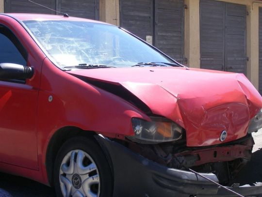 Kierowca punto najechał na audi. Ranne dziecko