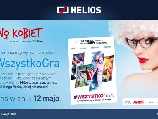 Kino Kobiet i premierowy polski musical „#WszystkoGra”