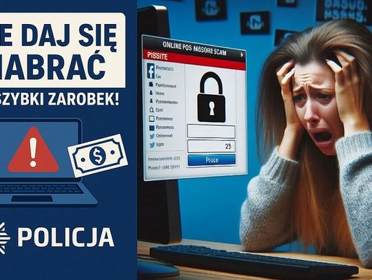 Kliknęła w link i uwierzyła w łatwy zysk – straciła oszczędności życia