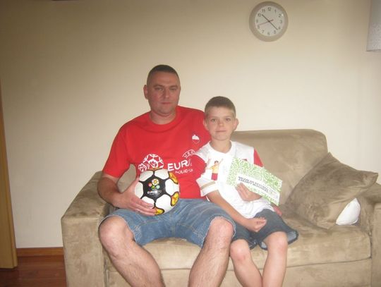 Kociewiak na Euro 2012! Kuba na murawie Areny