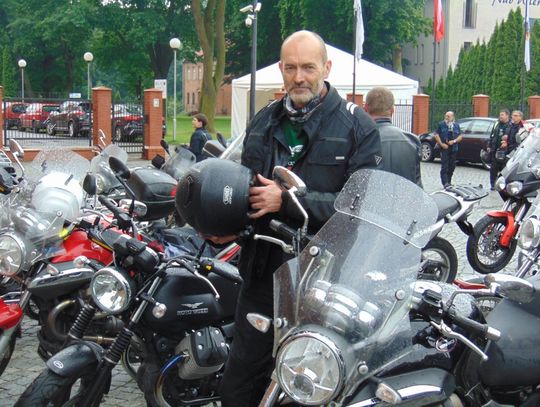 Kociewski zlot motocykli Moto Guzzi.