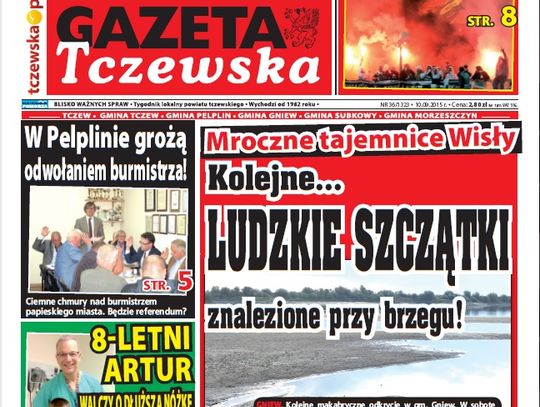 Kolejne ludzkie szczątki znalezione przy brzegu! Mroczna strona Wisły