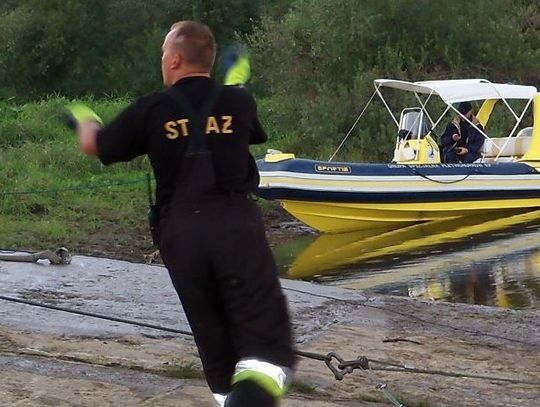 Kolejny topielec? Niedzielna akcja na Wiśle 