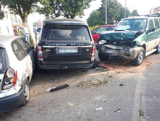 KOLIZJA NA ULICY WSCHODNIEJ W KWIDZYNIE