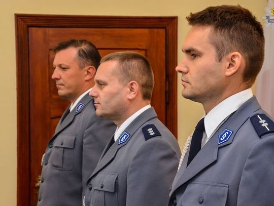 Komendant nagrodził policjantów za wzorową postawę