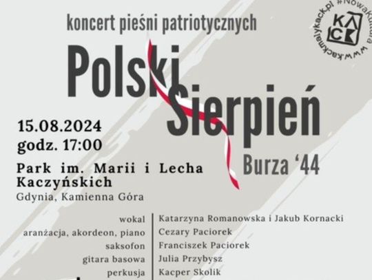 Koncert „BURZA 44” w ramach cyklu „Polski sierpień