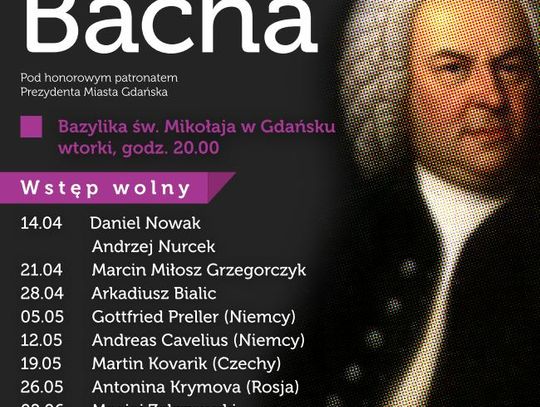 Koncerty organowe z cyklu „Bliżej Bacha”