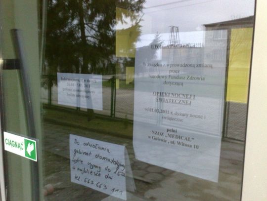 Konflikt wokół budynku przychodni. Konieczne rozwiązania siłowe?