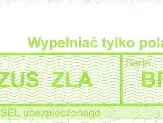 Koniec L4 - zwolnienia lekarskie komputerowo