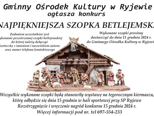 Konkurs na najpiękniejszą szopkę