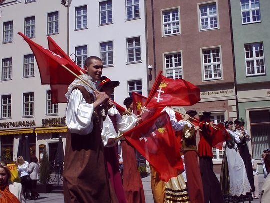 Król Kazimierz Jagiellończyk ulicami Gdańska poprowadził barwną paradę