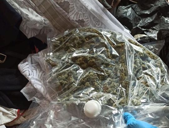 Kryminalni po raz kolejny zabezpieczyli kilka kilogramów narkotyków i zatrzymali 3 osoby