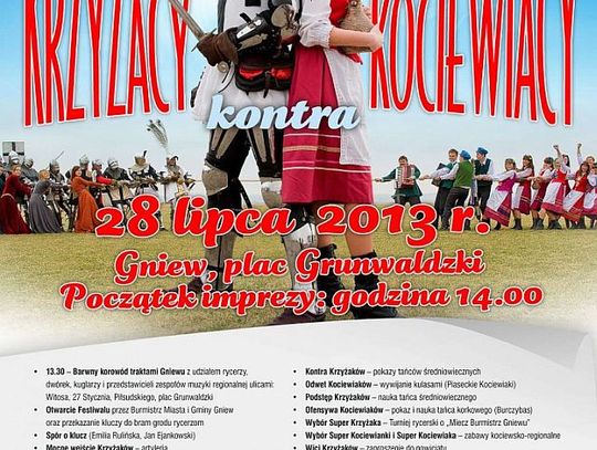Krzyżacy kontra Kociewiacy w Gniewie