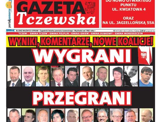 Kto wygrał, kto przegrał? Czytaj nowy numer Gazety Tczewskiej!