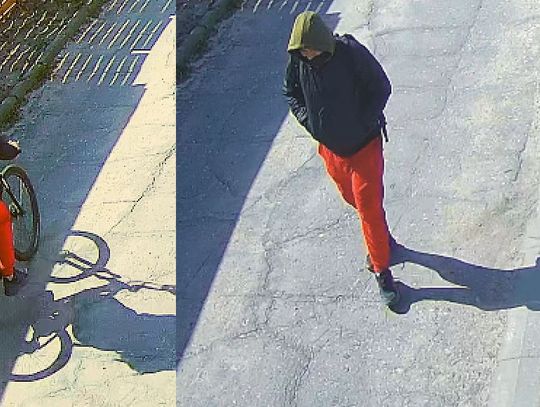 Ktoś ukradł rower na Okrzei! Jeśli kojarzysz złodzieja – policja czeka na sygnały