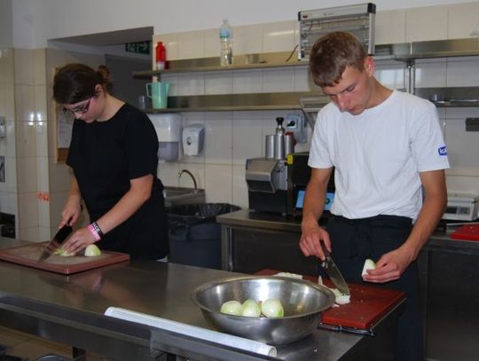 Kucharz Nadwiślański – 40 uczniów zdobywa doświadczenie