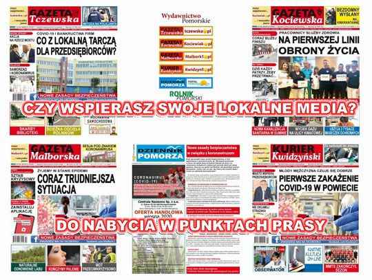 Kupuj prasę lokalną. Zawsze dużo do czytania o Twoich sprawach