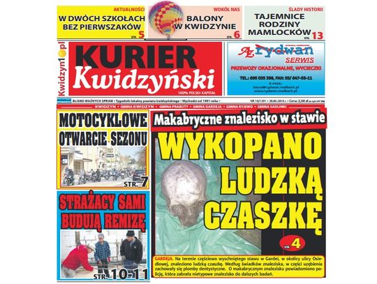 Kurier Kwidzyński już w kioskach