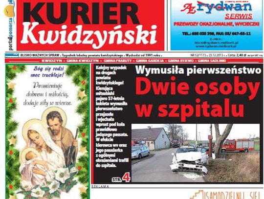 Kurier Kwidzyński na święta