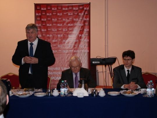 Kwidzyńscy działacze SLD spotkali się z Leszkiem Millerem