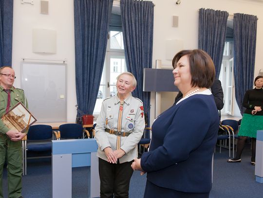 Kwidzyńscy harcerze spotkali się z Pierwszą Damą RP