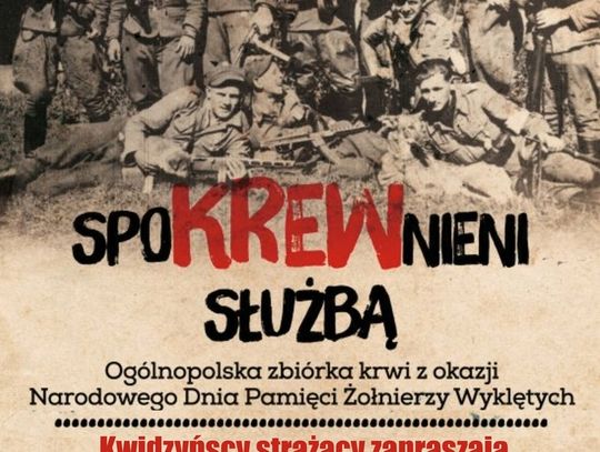 Kwidzyńscy strażacy przyłączyli się do ogólnopolskiej akcji „spoKREWnieni służbą”