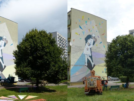 Lipa wyborcza przy muralu?