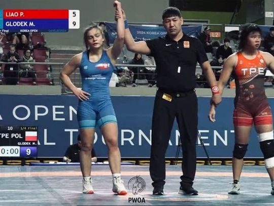 Magda Głodek walczyła w turnieju Korea Open, Sangju