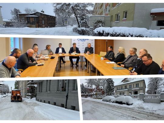 Malbork szykuje się na silne mrozy. Trwa akcja zimowego utrzymania miasta